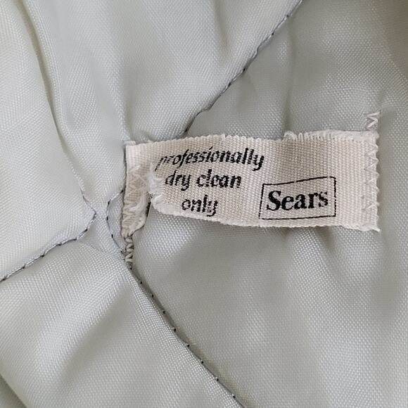 Vintage 70s Sears Parka Jacket Medium 23x30 Sherpa-Lined - Picture 8 of 16